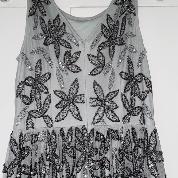 Adrianna Papell beaded/sequin midi dress - Picture 6 of 6